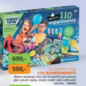 Dráčik Clementoni 110 experimentů nabídka