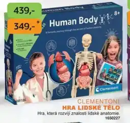 Dráčik Clementoni Hra lidské tělo nabídka