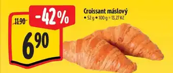 Croissant máslový