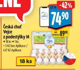 Albert Česká chuť Vejce z podestýlky M nabídka