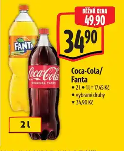 Albert Coca-Cola/ Fanta nabídka
