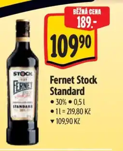 Albert Fernet Stock Standard nabídka