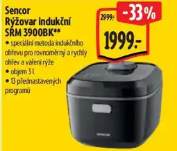 Albert Sencor Rýžovar indukční SRM 3900BK** nabídka
