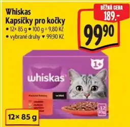 Albert Whiskas Kapsičky pro kočky nabídka