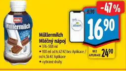 Albert Müllermilch Mléčný nápoj nabídka