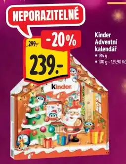 Albert Kinder Adventní kalendář nabídka
