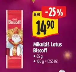 Albert Mikuláš Lotus Biscoff nabídka