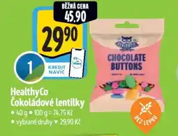 Albert HealthyCo Čokoládové lentilky nabídka