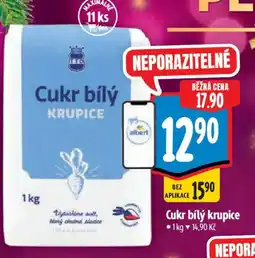 Albert Cukr bílý krupice nabídka
