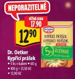 Albert Dr. Oetker Kypřicí prášek nabídka
