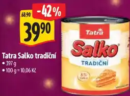 Albert Tatra Salko tradiční nabídka