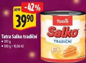 Albert Tatra Salko tradiční nabídka