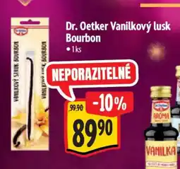 Albert Dr. Oetker Vanilkový lusk Bourbon nabídka