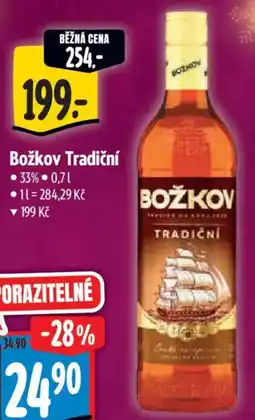 Albert Božkov Tradiční nabídka