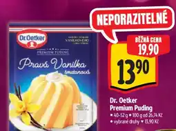 Albert Dr. Oetker Premium Puding nabídka
