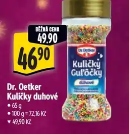 Albert Dr. Oetker Kuličky duhové nabídka