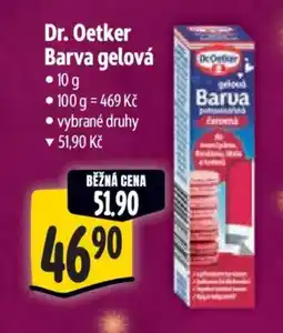 Albert Dr. Oetker Barva gelová nabídka