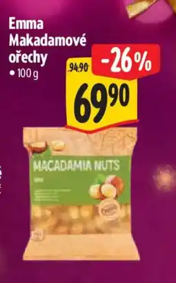 Albert Emma Makadamové ořechy nabídka