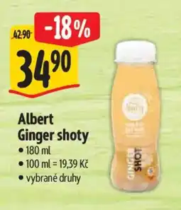 Albert Albert Ginger shoty nabídka