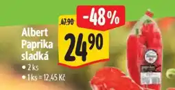 Albert Albert Paprika sladká nabídka