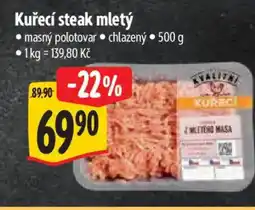 Albert Kuřecí steak mletý nabídka
