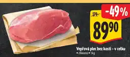 Albert Vepřová plec bez kosti - v celku nabídka