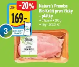 Albert Nature's Promise Bio Krůtí prsní řízky - plátky nabídka