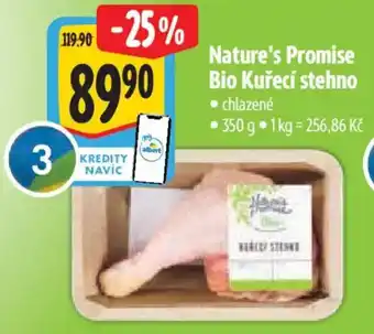 Albert Nature's Promise Bio Kuřecí stehno nabídka
