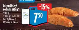 Albert Mlynářský rohlík žitný* nabídka