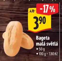 Albert Bageta malá světlá nabídka