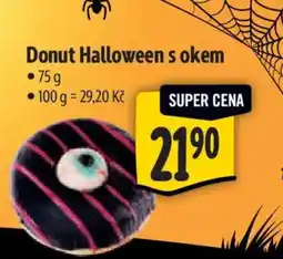 Albert Donut Halloween s okem nabídka