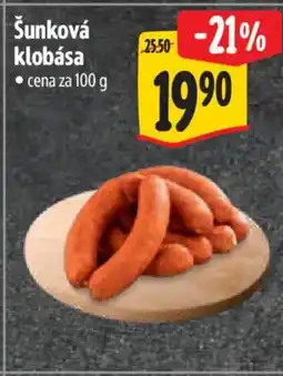 Albert Sunková klobása nabídka