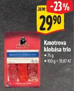 Albert Kmotrova klobása trio nabídka