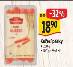 Albert Kuřecí párky nabídka