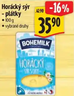 Albert Horácký sýr - plátky nabídka