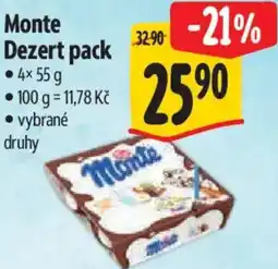 Albert Monte Dezert pack nabídka