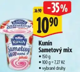 Albert Kunín Sametový mix nabídka