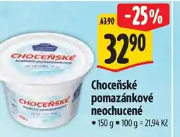 Albert Choceňské pomazánkové neochucené nabídka