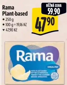 Albert Rama Plant-based nabídka