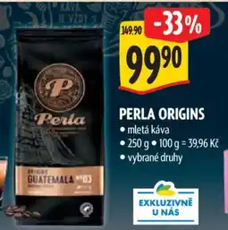 Albert PERLA ORIGINS nabídka