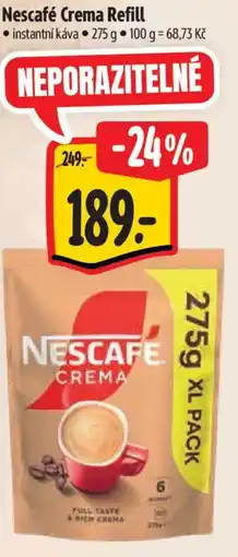 Albert Nescafé Crema Refill nabídka