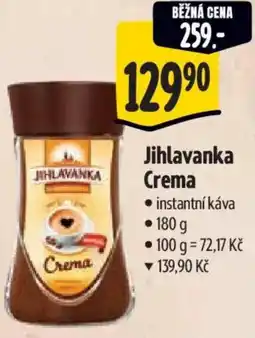 Albert Jihlavanka Crema nabídka