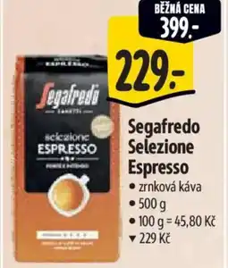 Albert Segafredo Selezione Espresso nabídka