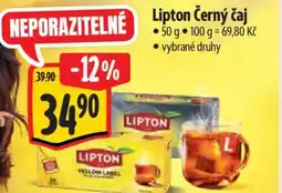 Albert Lipton Černý čaj nabídka