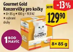 Albert Gourmet Gold Konzervičky pro kočky nabídka