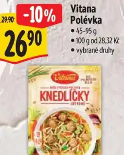 Albert Vitana Polévka nabídka