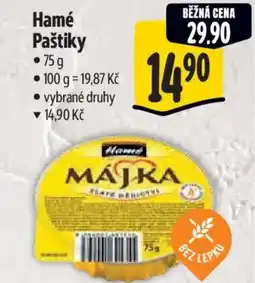 Albert Hamé Paštiky nabídka