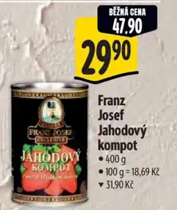 Albert Franz Josef Jahodový kompot nabídka