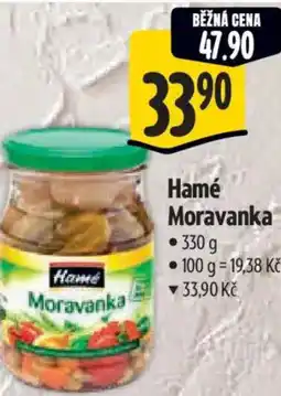 Albert Hamé Moravanka nabídka