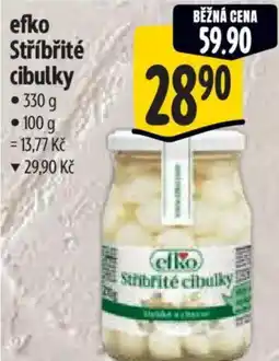 Albert Efko Stříbřité cibulky nabídka
